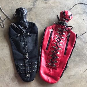 SET OF GOTH CROSSBODY BAGS